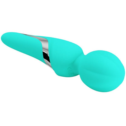 Varinha Vibradora PRETTY LOVE Walter Aqua Verde com 7 funções e silicone macio