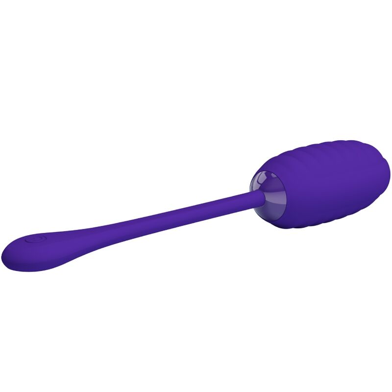 PRETTY LOVE Ovo Vibratório Recarregável Kirk Roxo 12 Funções para prazer discreto