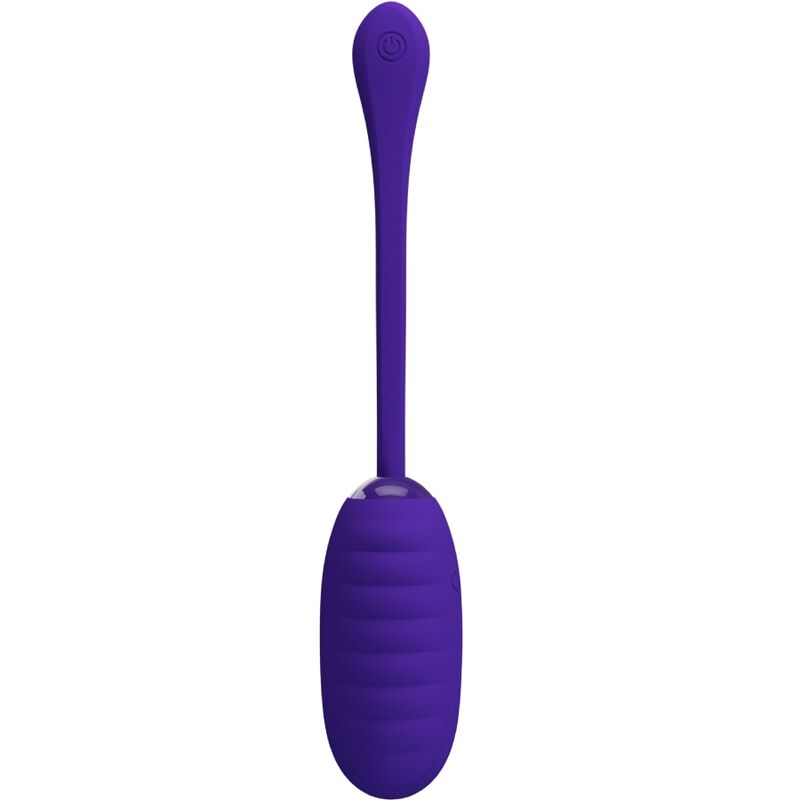 PRETTY LOVE Ovo Vibratório Recarregável Kirk Roxo 12 Funções para prazer discreto