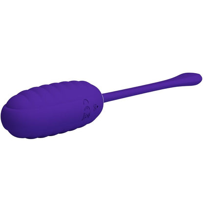 PRETTY LOVE Ovo Vibratório Recarregável Kirk Roxo 12 Funções para prazer discreto