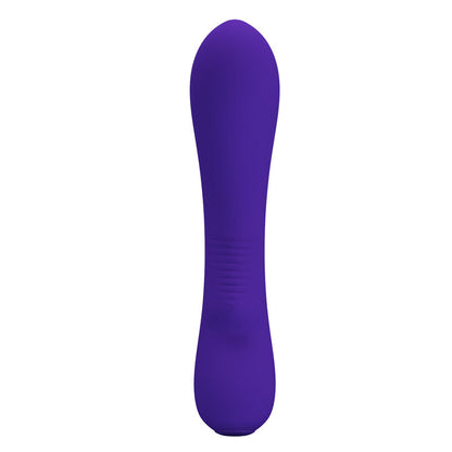 Vibrador recarregável Pretty Love Prescott Roxo de silicone macio