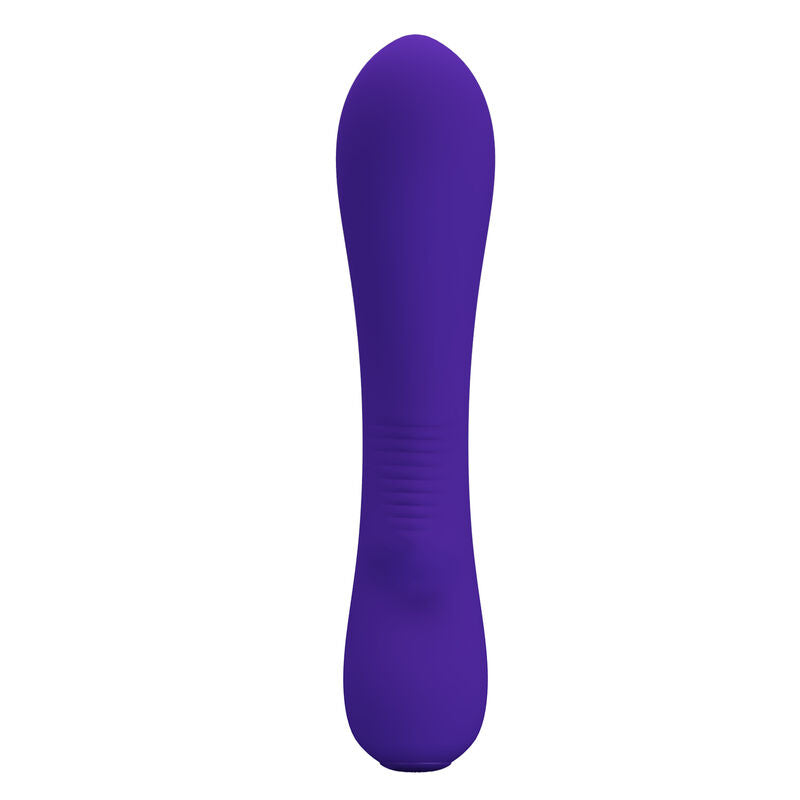 Vibrador recarregável Pretty Love Prescott Roxo de silicone macio