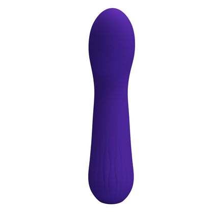 Vibrador Ponto G Recarregável Pretty Love Faun Roxo em silicone macio