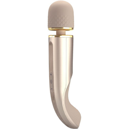PRETTY LOVE Massageador Ergonómico 7 Vibrações USB Champanhe em silicone supermacio para estimulação