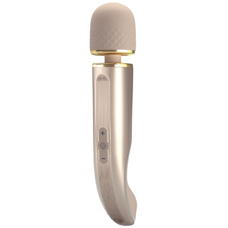 PRETTY LOVE Massageador Ergonómico 7 Vibrações USB Champanhe em silicone supermacio para estimulação