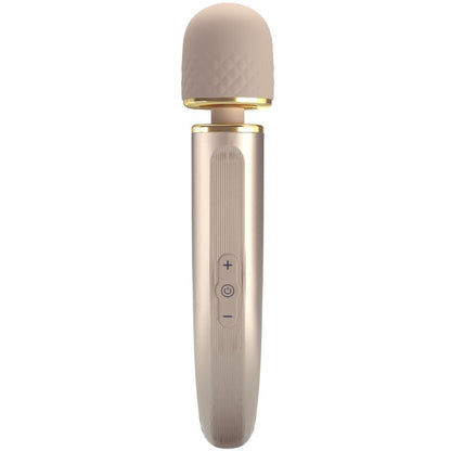 PRETTY LOVE Massageador Ergonómico 7 Vibrações USB Champanhe em silicone supermacio para estimulação