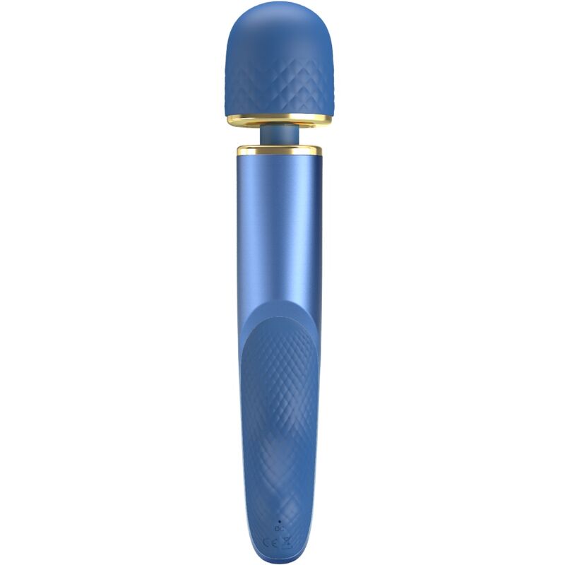 Close-up of the PRETTY LOVE Massageador with 7 Padrões de Vibração, showing its soft silicone texture and ergonomic design.