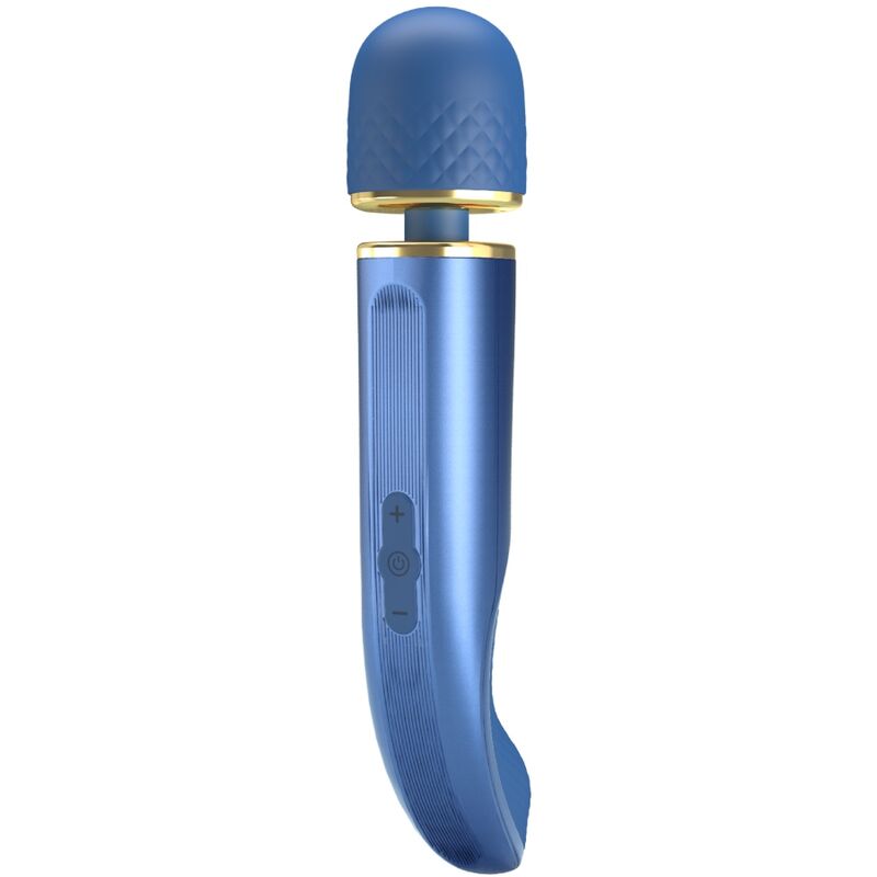 Close-up of the PRETTY LOVE Massageador with 7 Padrões de Vibração, showing its soft silicone texture and ergonomic design.