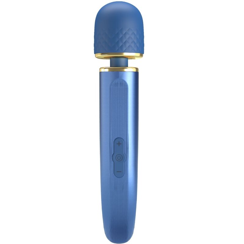 Close-up of the PRETTY LOVE Massageador with 7 Padrões de Vibração, showing its soft silicone texture and ergonomic design.