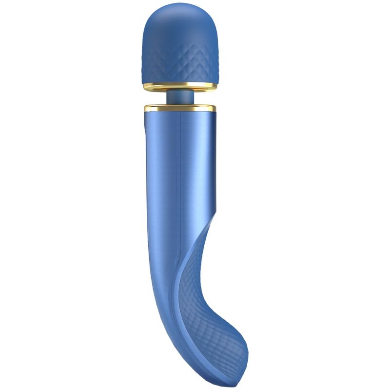Close-up of the PRETTY LOVE Massageador with 7 Padrões de Vibração, showing its soft silicone texture and ergonomic design.