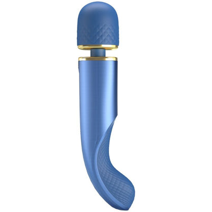 Close-up of the PRETTY LOVE Massageador with 7 Padrões de Vibração, showing its soft silicone texture and ergonomic design.