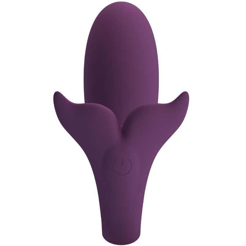 Vibrador PRETTY LOVE Jayleen roxo com controle via APP e remoto.