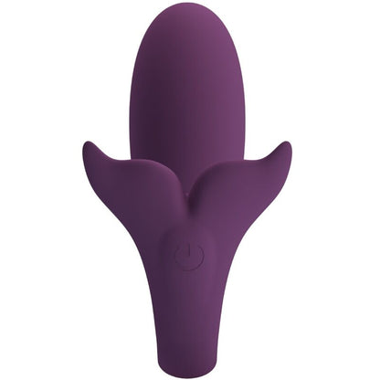 Vibrador PRETTY LOVE Jayleen roxo com controle via APP e remoto.