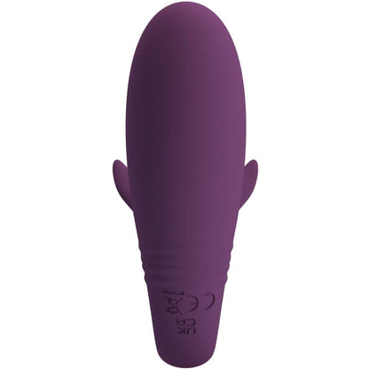 Vibrador PRETTY LOVE Jayleen roxo com controle via APP e remoto.
