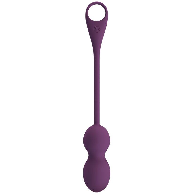 Bolas de Kegel Pretty Love Elvira Roxo com controlo via app e remoto