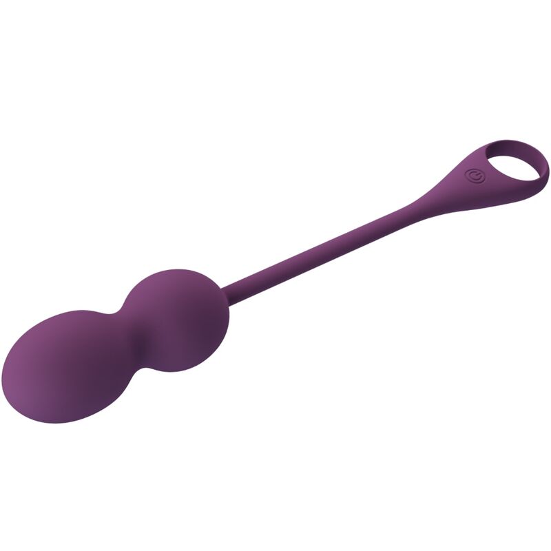 Bolas de Kegel Pretty Love Elvira Roxo com controlo via app e remoto