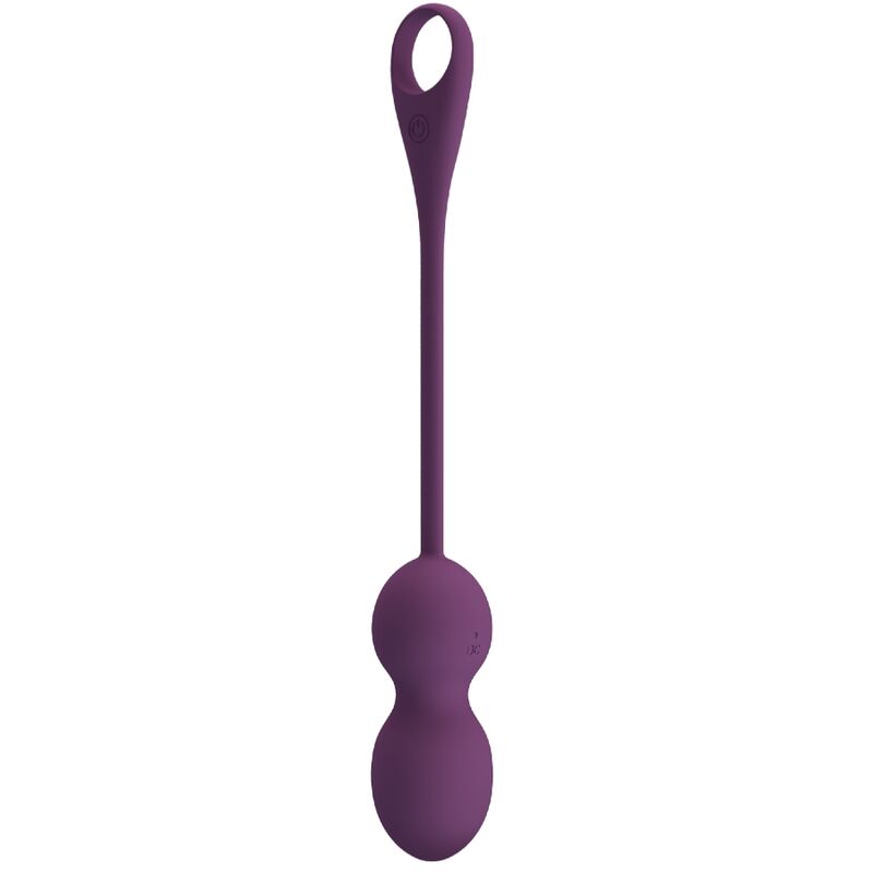 Bolas de Kegel Pretty Love Elvira Roxo com controlo via app e remoto