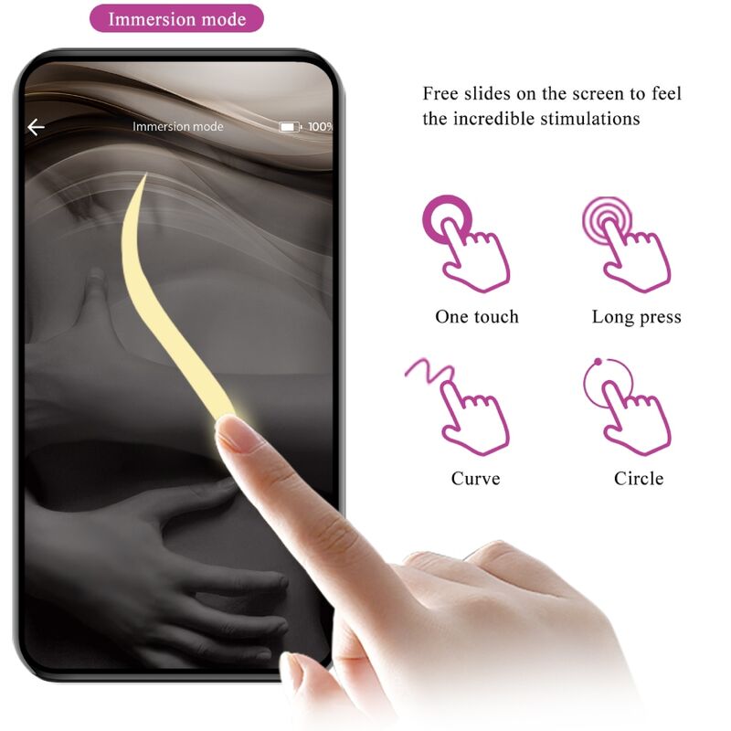 PRETTY LOVE Billy Vibrador para Casais com Controle Remoto e App Roxo