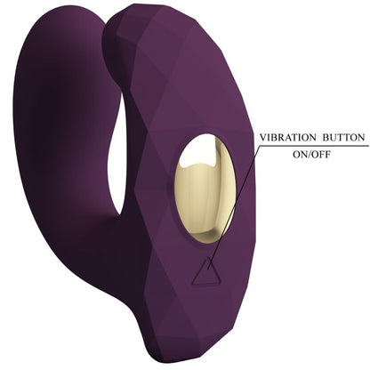 PRETTY LOVE Billy Vibrador para Casais com Controle Remoto e App Roxo