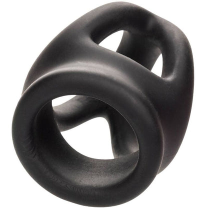 Anel Peniano Alpha de Gaiola Dupla Preto