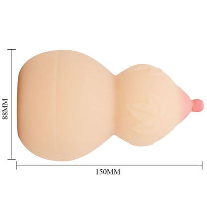 Masturbador Masculino Ergonómico em Formato de Peito