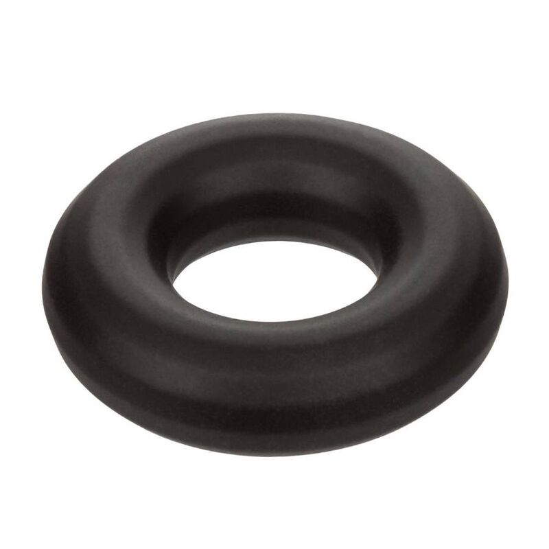Anel Peniano Prolongador Alpha de Silicone Líquido Preto