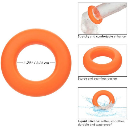 Anel Peniano Alpha Prolong Grande Laranja