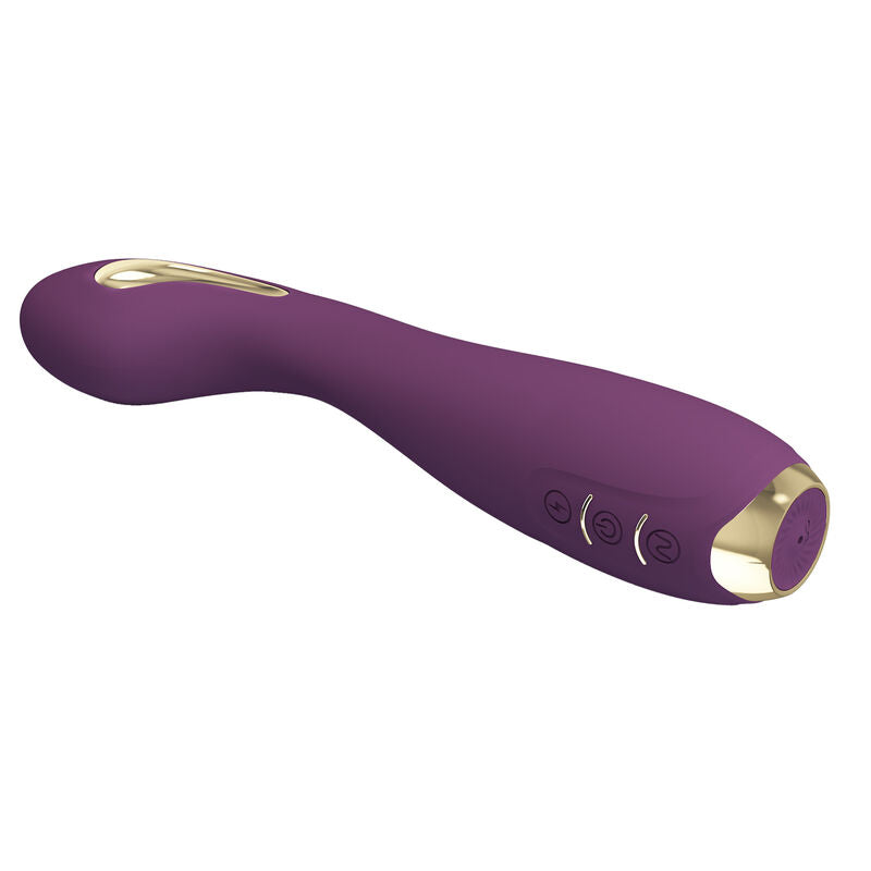 PRETTY LOVE Hector Vibrador Eletrochoque com Controle Via App Roxo