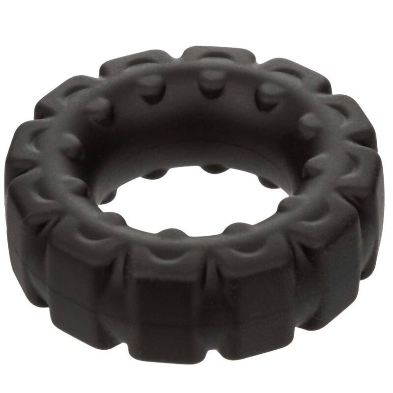 Anel Peniano Alpha Prolong Tread Preto