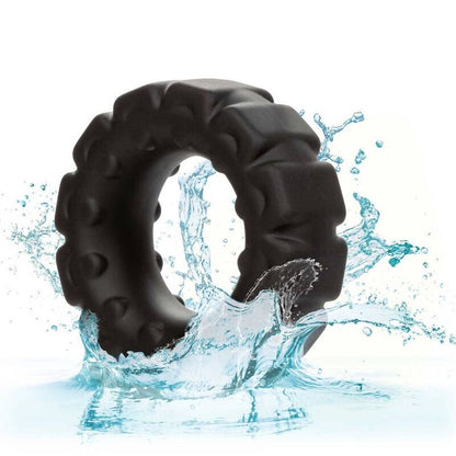 Anel Peniano Alpha Prolong Tread Preto