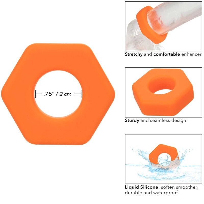 Anel Peniano de Silicone Líquido para Ereções Prolongadas