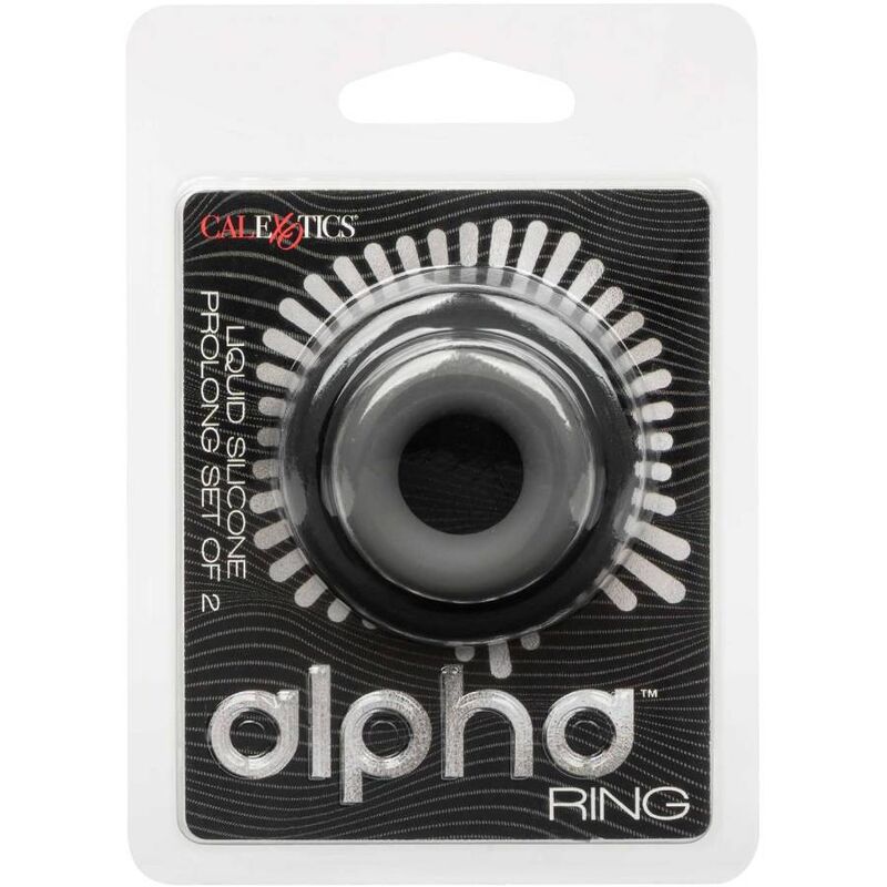 Anéis Penianos Alpha Conjunto Prolong de 2, Cinza