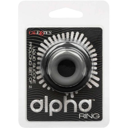 Anéis Penianos Alpha Conjunto Prolong de 2, Cinza
