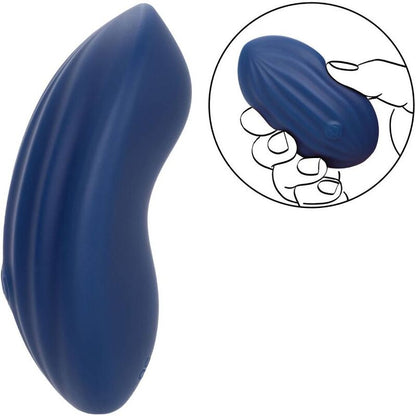 Vibrador Cashmere Velvet Curve Azul