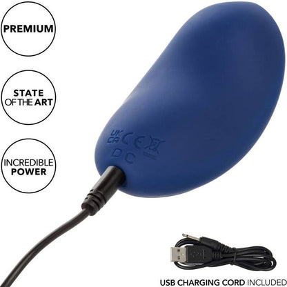Vibrador Cashmere Velvet Curve Azul