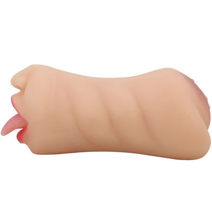 Masturbador Masculino com Dupla Entrada em Forma de Vagina