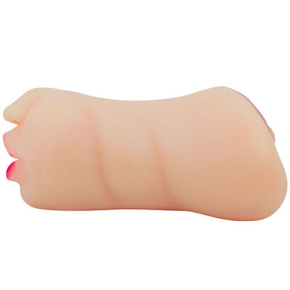 Masturbador Masculino com Canais Duplos e Forma de Vagina