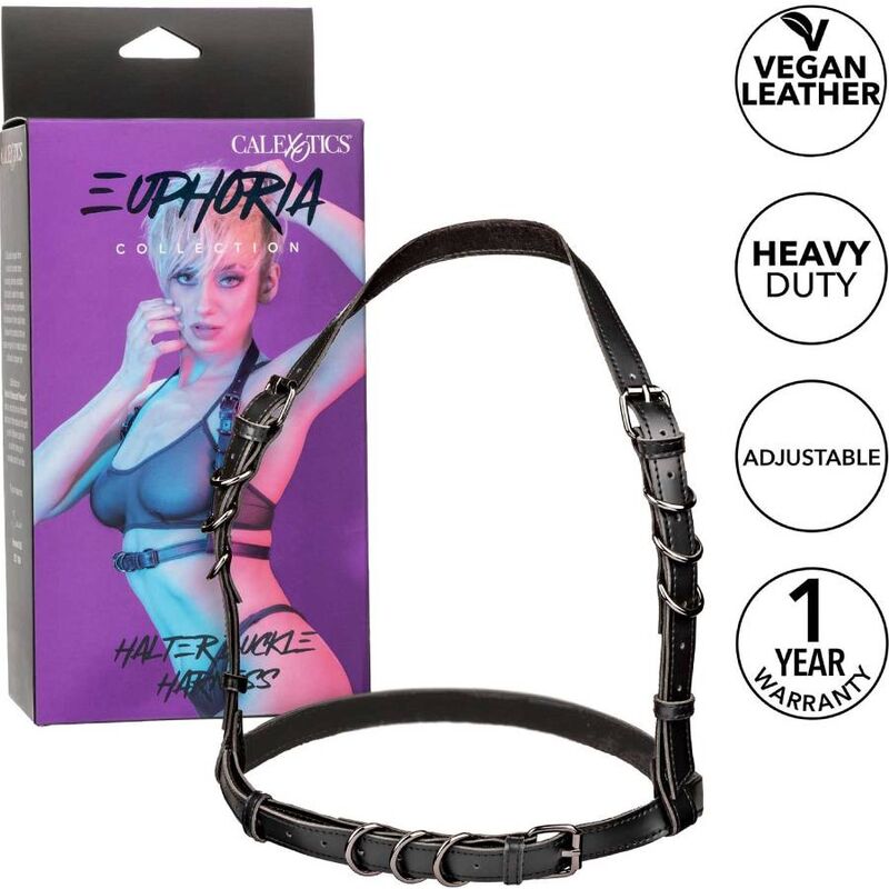 Arnês de Fivela Halter Preto