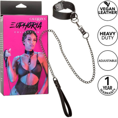 Colar Euphoria com Trela de Corrente