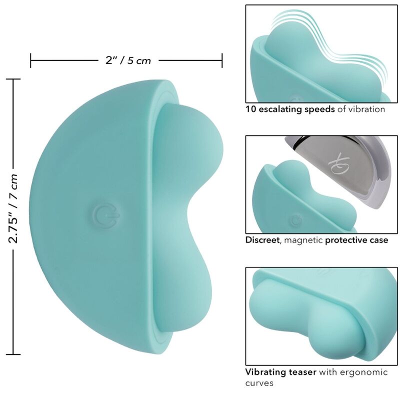 Estimulador Vibratório Ovation Applause Aqua Green