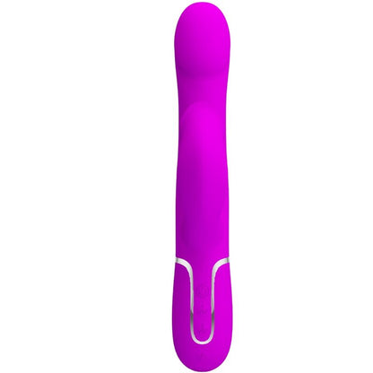 Vibrador Coelho PRETTY LOVE Pérolas Violeta para estimulação clitoriana e ponto G.