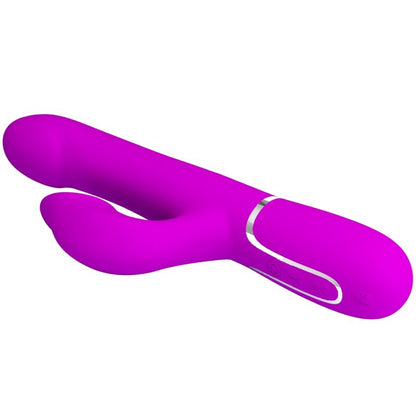 Vibrador Coelho PRETTY LOVE Pérolas Violeta para estimulação clitoriana e ponto G.