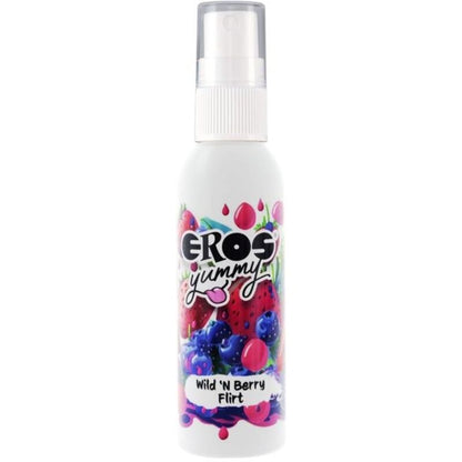 Spray Corporal Comestível Sabor Mirtilo Selvagem e Especiarias 50ml