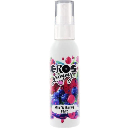 Spray Corporal Comestível Sabor Mirtilo Selvagem e Especiarias 50ml