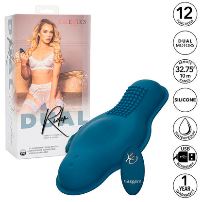 Vibrador de Duplo Motor com Controlo Remoto