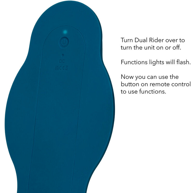 Vibrador de Duplo Motor com Controlo Remoto