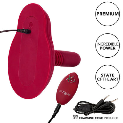 Massageador de Impulso e Vibração com Controle Remoto e Motores Duplos