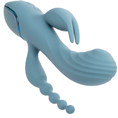 Vibrador Triplo Ecstasy Cinza