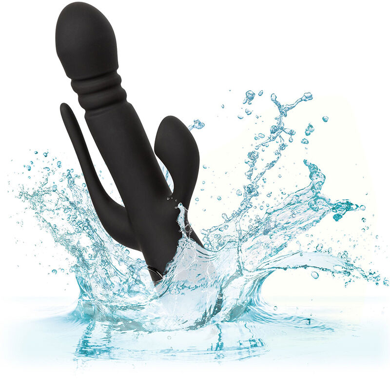 Vibrador Triplo Euphoria Preto