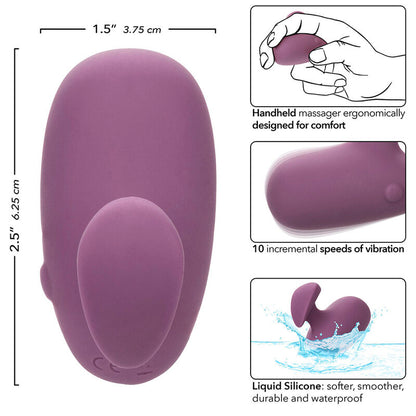Estimulador Vibratório Mod Touch Roxo com 10 Funções